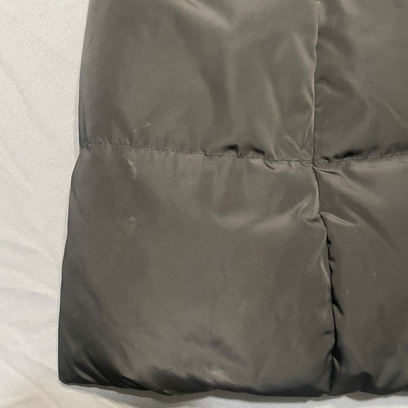 Women's COLE HAAN Signature Black Down 32" Long‎ Quilted Puffer Jacket Size XL - Picture 2 of 12